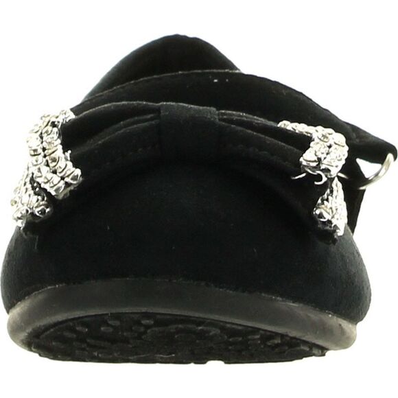 JELLYBEANS Yoyoma Black ToddlerG flats-shoes 8 NEW - Picture 3 of 4